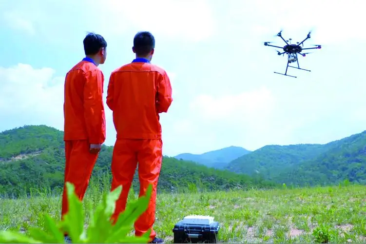 陈巴尔虎无人机倾斜摄影巡检拍摄